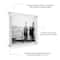 Wexel Art Double Panel Clear Acrylic Floating Wall Frame with Silver Hardware